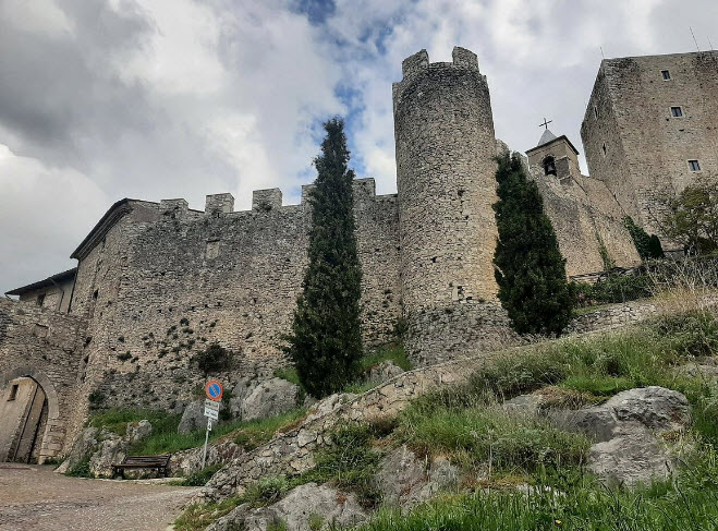 Castello Medievale di Pereto, Italy